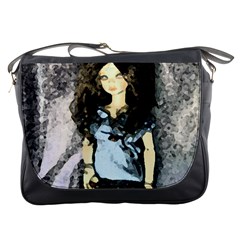 Chocolate Messenger Bag by snowwhitegirl