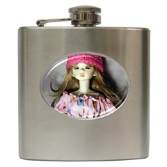 Cute In Pink Hip Flask (6 Oz)