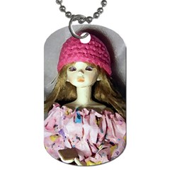 Cute In Pink Dog Tag (two Sides) by snowwhitegirl