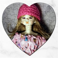 Cute In Pink Jigsaw Puzzle (heart)