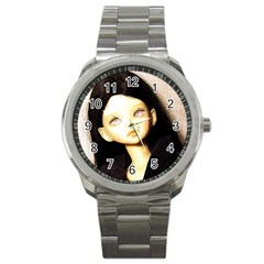 Lost Sport Metal Watch by snowwhitegirl