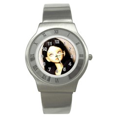 Lost Stainless Steel Watch by snowwhitegirl