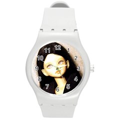 Lost Round Plastic Sport Watch (m) by snowwhitegirl