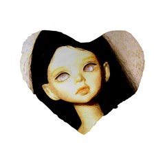 Lost Standard 16  Premium Heart Shape Cushions by snowwhitegirl