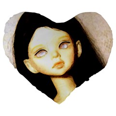 Lost Large 19  Premium Heart Shape Cushions by snowwhitegirl