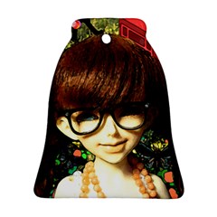 Olivia In The Fields Bell Ornament (two Sides) by snowwhitegirl