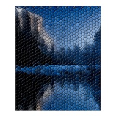 Mountain Glass Shower Curtain 60  X 72  (medium)  by snowwhitegirl