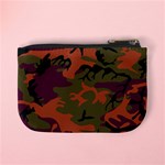 Camouflage Orange Mini Coin Purse Back