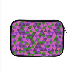 Retro Pink Purple Geometric Pattern Apple MacBook Pro 15  Zipper Case