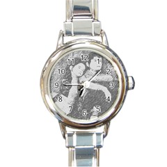 Kids Round Italian Charm Watch