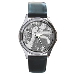 Kids Round Metal Watch