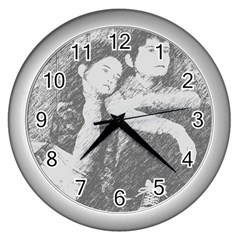 Kids Wall Clock (Silver)