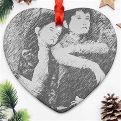 Kids Heart Ornament (Two Sides)