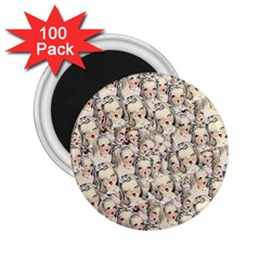 Vintage Singing Heads 2 25  Magnets (100 Pack)  by snowwhitegirl