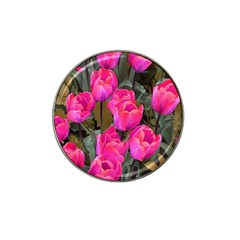 Pink Tulips Hat Clip Ball Marker