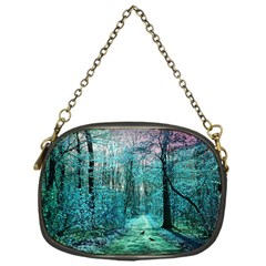 Blue Forest Chain Purse (one Side) by snowwhitegirl