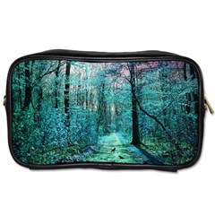 Blue Forest Toiletries Bag (two Sides) by snowwhitegirl