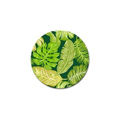 Tropical Green Leaves Golf Ball Marker (10 Pack) by snowwhitegirl