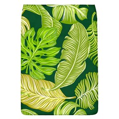 Tropical Green Leaves Removable Flap Cover (l) by snowwhitegirl