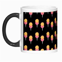 Cotton Candy Pattern  Black Morph Mugs by snowwhitegirl