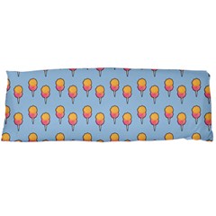 Cotton Candy Pattern Blue Body Pillow Case (dakimakura) by snowwhitegirl