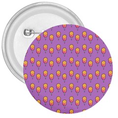 Cotton Candy Pattern Violet 3  Buttons by snowwhitegirl