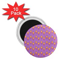 Cotton Candy Pattern Violet 1 75  Magnets (10 Pack)  by snowwhitegirl