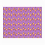 Cotton Candy Pattern Violet Small Glasses Cloth Front