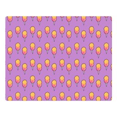 Cotton Candy Pattern Violet Double Sided Flano Blanket (large)  by snowwhitegirl