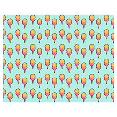 Cotton Candy Pattern Aqua 3d Double Sided Flano Blanket (medium)  by snowwhitegirl