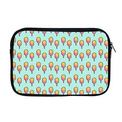 Cotton Candy Pattern Aqua 3d Apple Macbook Pro 17  Zipper Case by snowwhitegirl