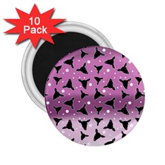 Deer Dots Ombre 2 25  Magnets (10 Pack)  by snowwhitegirl