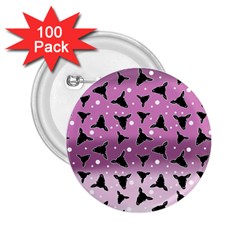 Deer Dots Ombre 2 25  Buttons (100 Pack)  by snowwhitegirl