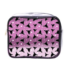 Deer Dots Ombre Mini Toiletries Bag (one Side)