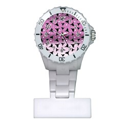 Deer Dots Ombre Plastic Nurses Watch by snowwhitegirl