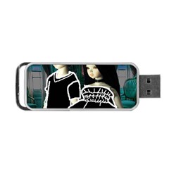 Dolls In Living Room Portable Usb Flash (two Sides) by snowwhitegirl