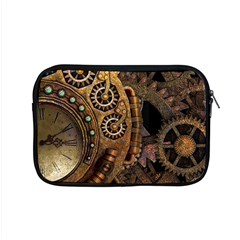 Steampunk Clock Apple Macbook Pro 15  Zipper Case by snowwhitegirl