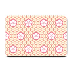 Floral Design Seamless Wallpaper Small Doormat  by Pakrebo