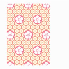 Floral Design Seamless Wallpaper Small Garden Flag (two Sides) by Pakrebo