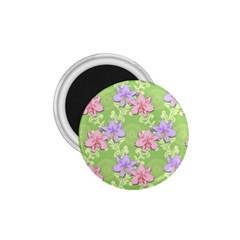 Lily Flowers Green Plant Natural 1.75  Magnets