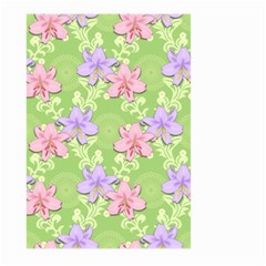 Lily Flowers Green Plant Natural Large Garden Flag (Two Sides)