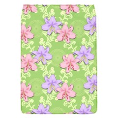 Lily Flowers Green Plant Natural Removable Flap Cover (S)