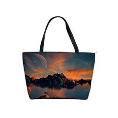 Horizon Sunset Evening Sunrise Classic Shoulder Handbag by Pakrebo