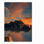 Horizon Sunset Evening Sunrise Large Garden Flag (Two Sides) Front