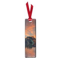 Horizon Sunset Evening Sunrise Small Book Marks by Pakrebo