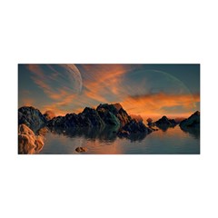 Horizon Sunset Evening Sunrise Yoga Headband by Pakrebo