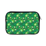 4 Leaf Clover Star Glitter Seamless Apple iPad Mini Zipper Cases Front