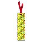 Flowers Yellow Red Blue Seamless Small Book Marks Front