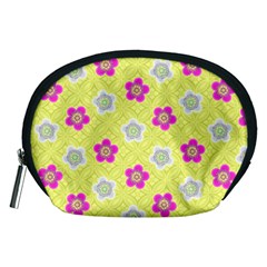 Traditional Patterns Plum Accessory Pouch (medium) by Pakrebo