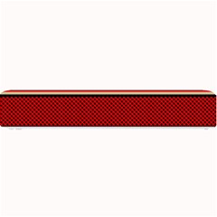 Background Damask Red Black Small Bar Mats by Pakrebo